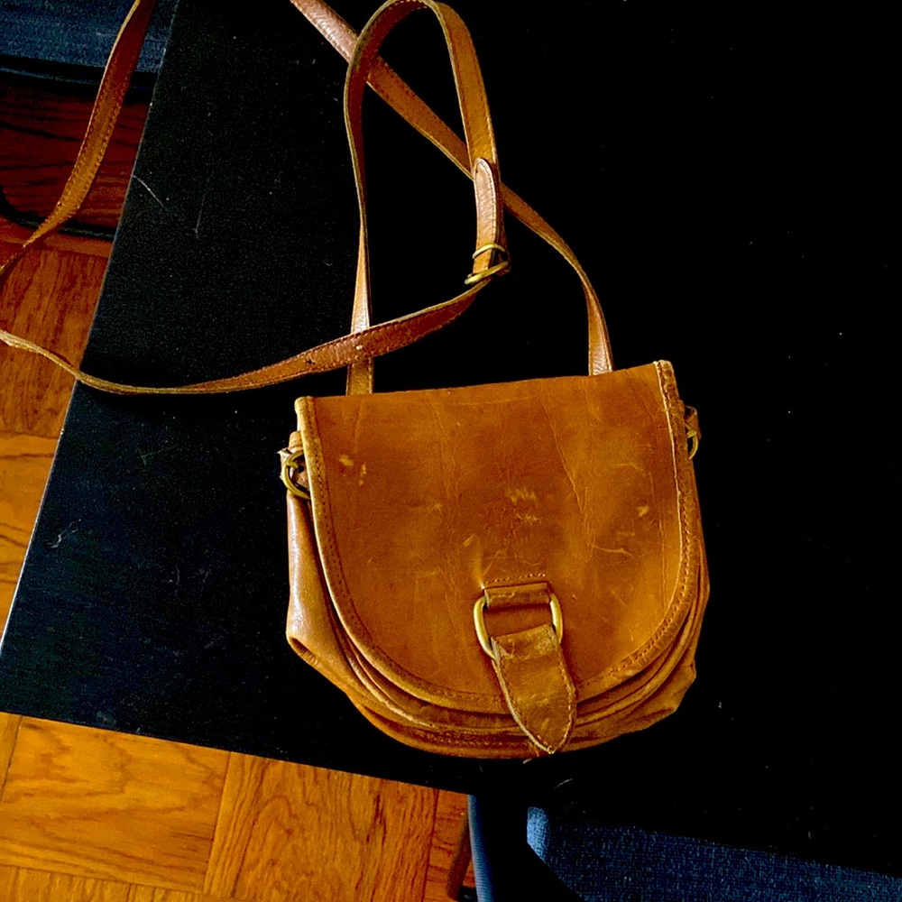 Casual leather bag